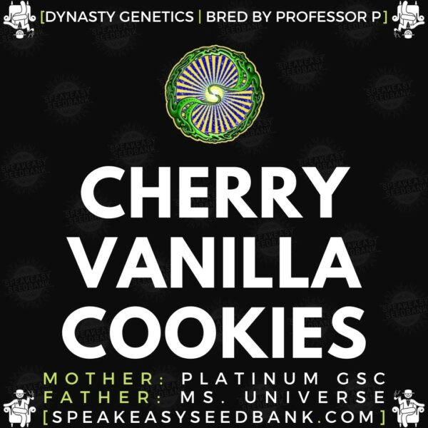 Speakeasy presents Cherry Vanilla Cookies