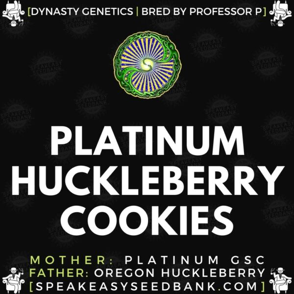 Speakeasy presents Platinum Huckleberry Cookies