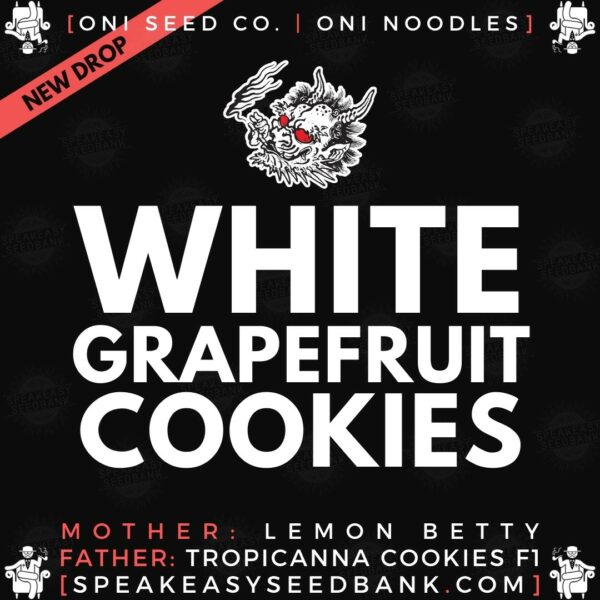 Speakeasy presents White Grapefruit Cookies