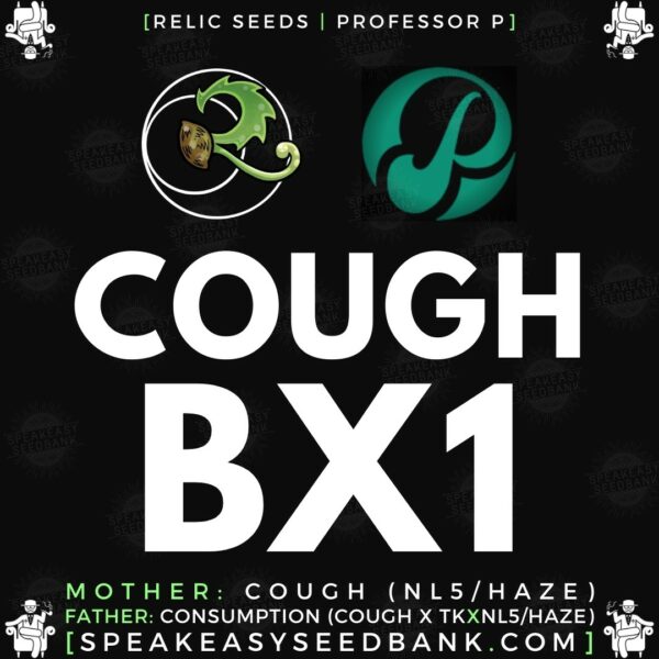 Speakeasy presents Cough BX1 by Riot Seed Co