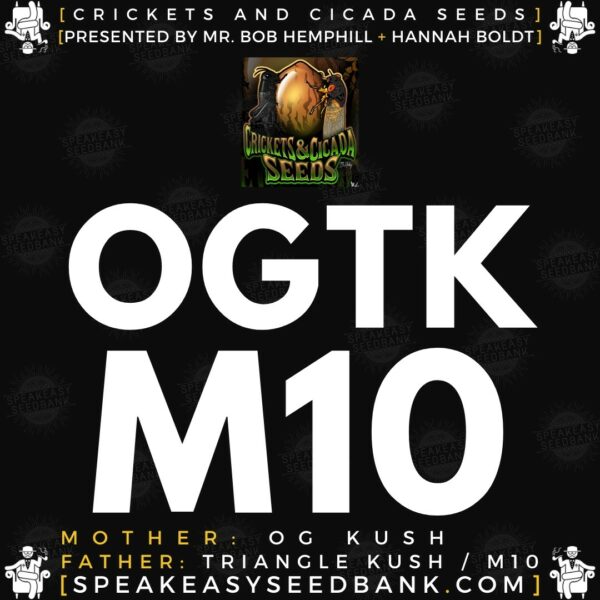 Speakeasy presents OGTKM10 by Crickets and Cicada Seeds