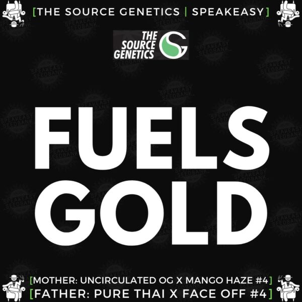 Speakeasy presents Fuels Gold by The Source Genetics