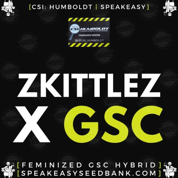 Speakeasy presents Zkittlez x GSC (CSI Humboldt