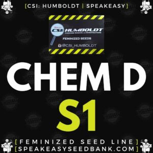 Speakeasy presents Chemdog D by CSI Humbuldt