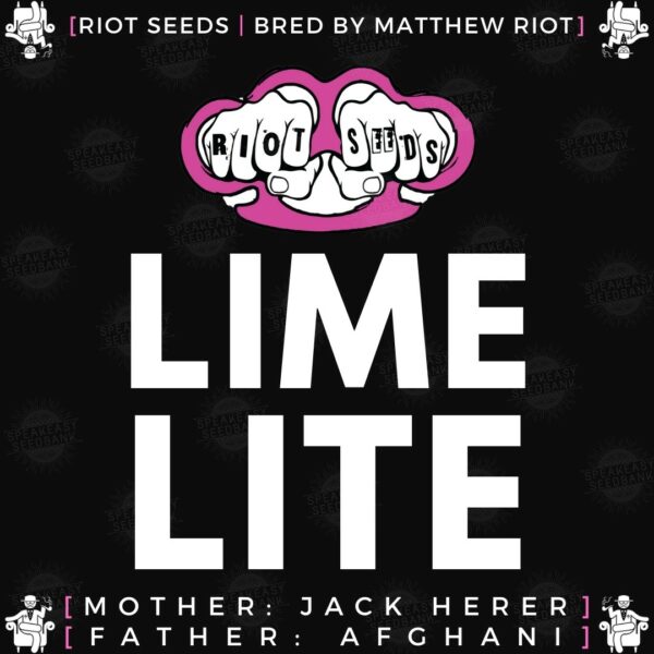 Speakeasy presents Limelite by Riot Seed Co