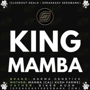 Speakeasy presents our King Mamba closeout deal